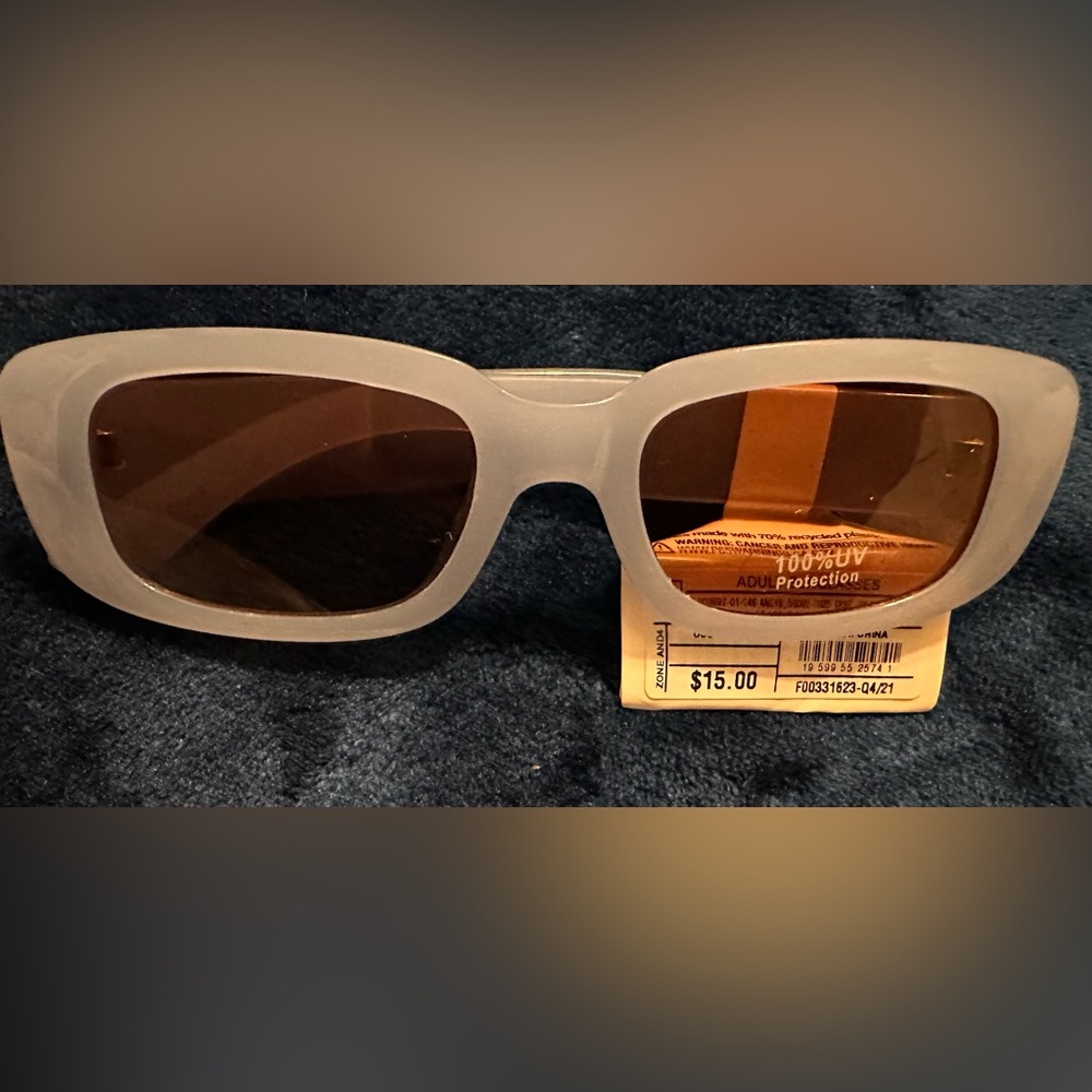 a new day White Sunglasses